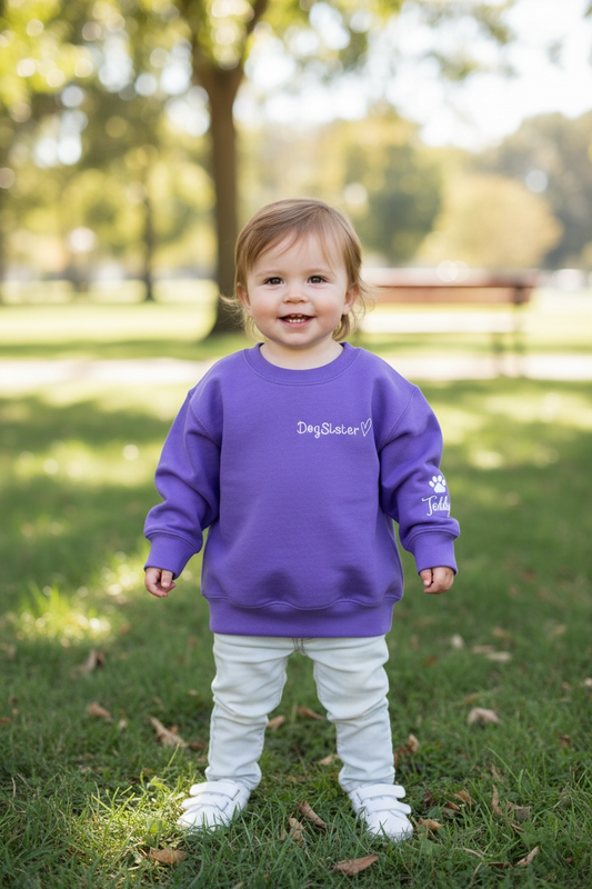 Childrens Personalised Pet Sweatshirt