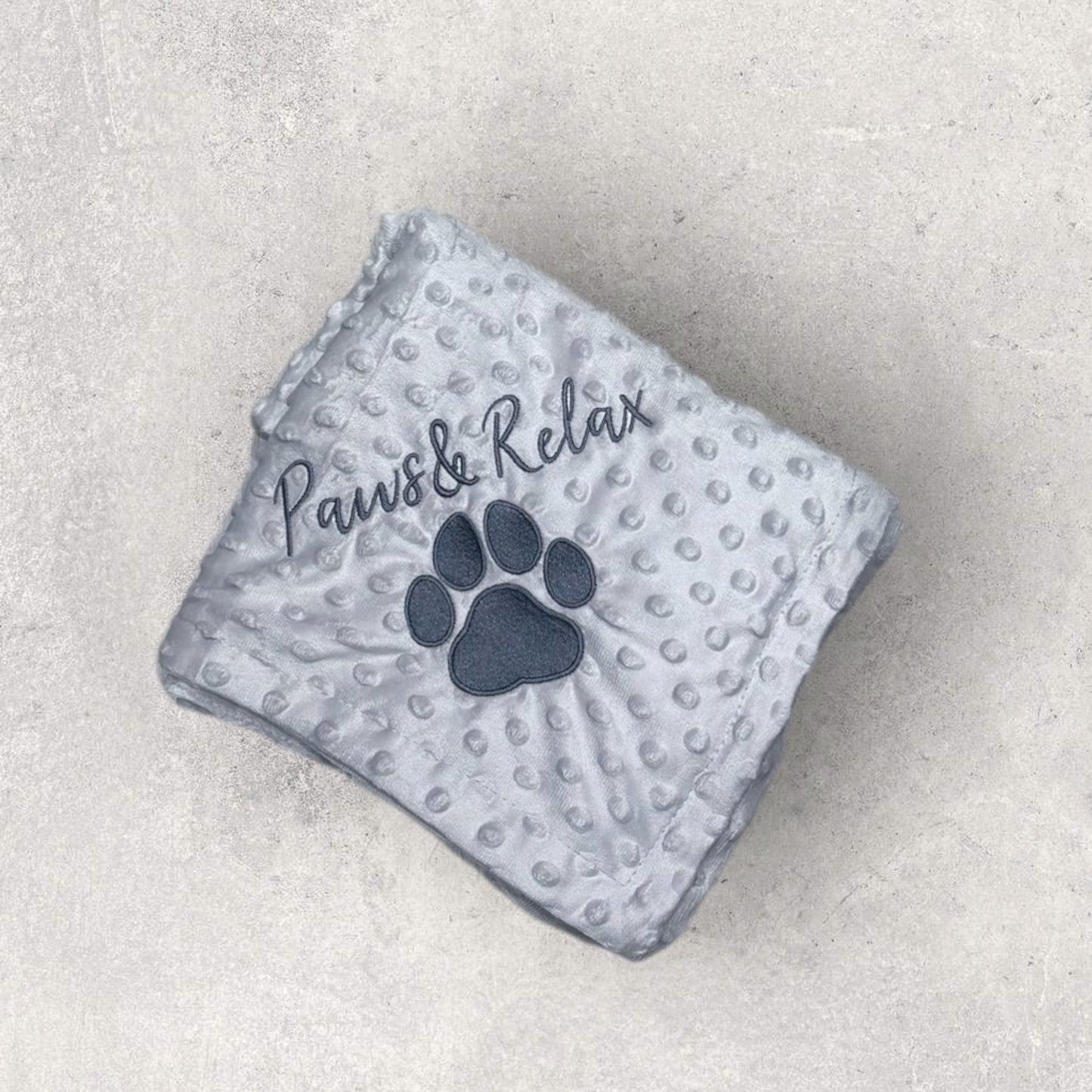 Embroidered Personalised Pet Blankets | Personalised Pet Gifts