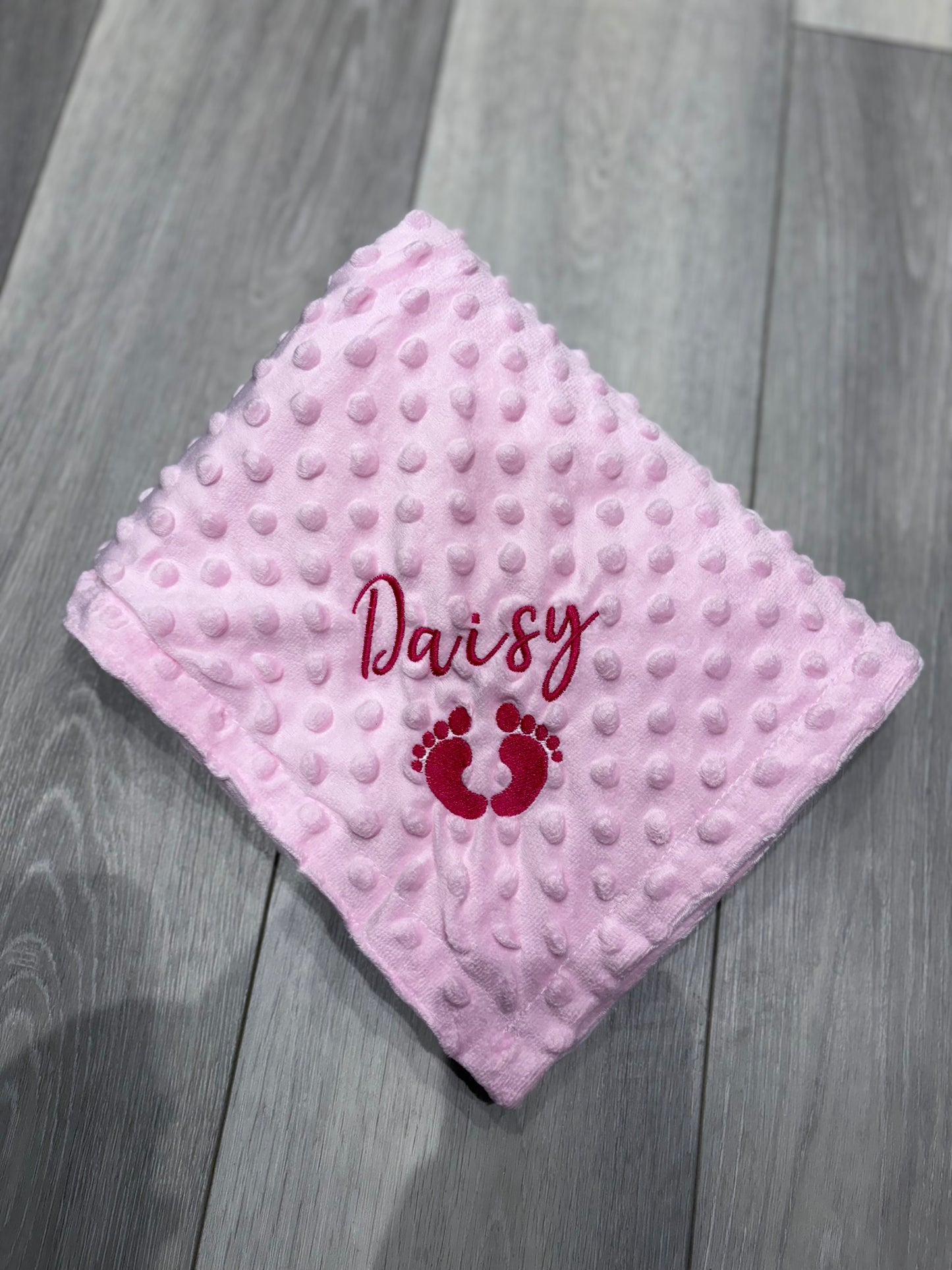 Embroidered Personalised Baby Blanket | Personalised Gifts