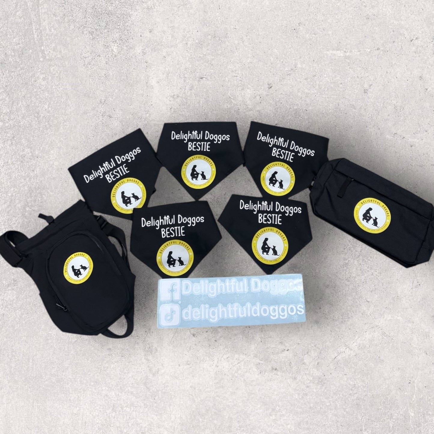 Business/Personal Custom Pet Bandana | Own Logo/Design