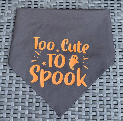 Halloween Pet Bandana | One Size | Choose Design