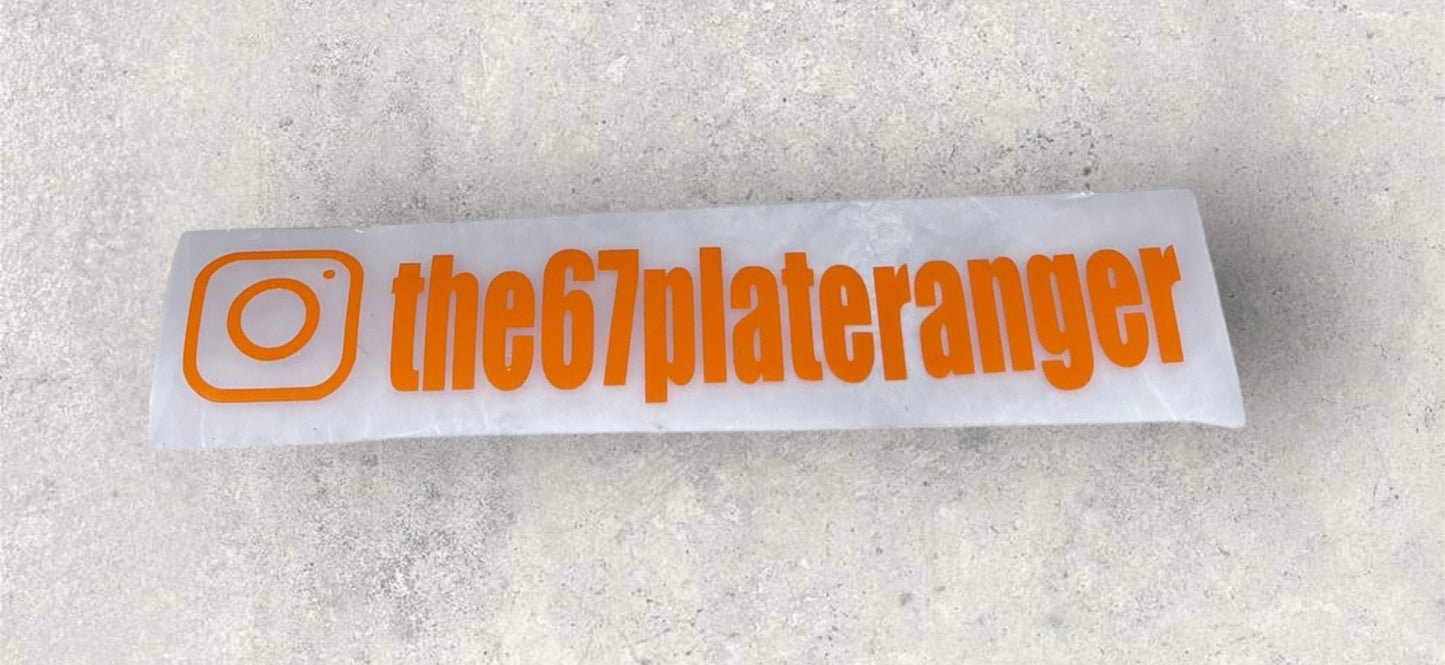 Personalised Car Window Vinyl | Great For Businesses