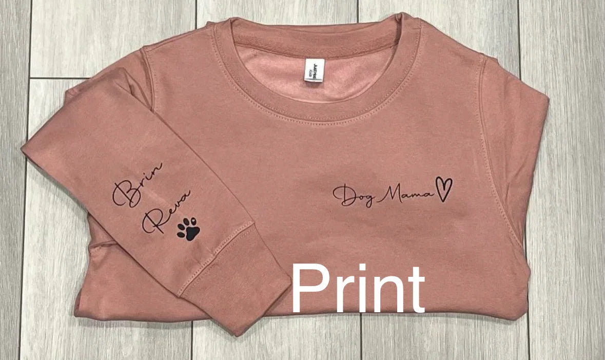 Womens Personalised Sweatshirt - Pawsitively Purrfect