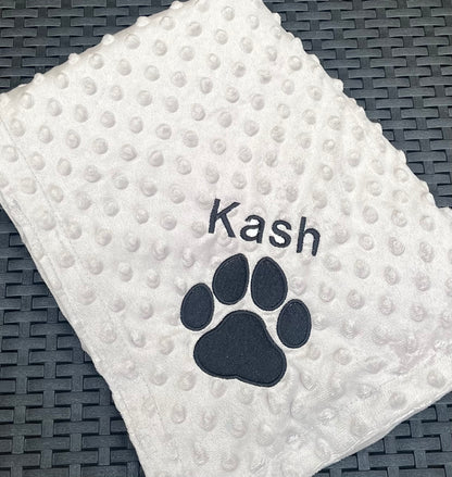 Personalised Pet Blankets - Waffle Style - Pawsitively Purrfect