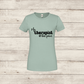 t shirt with my therapist has paws in black