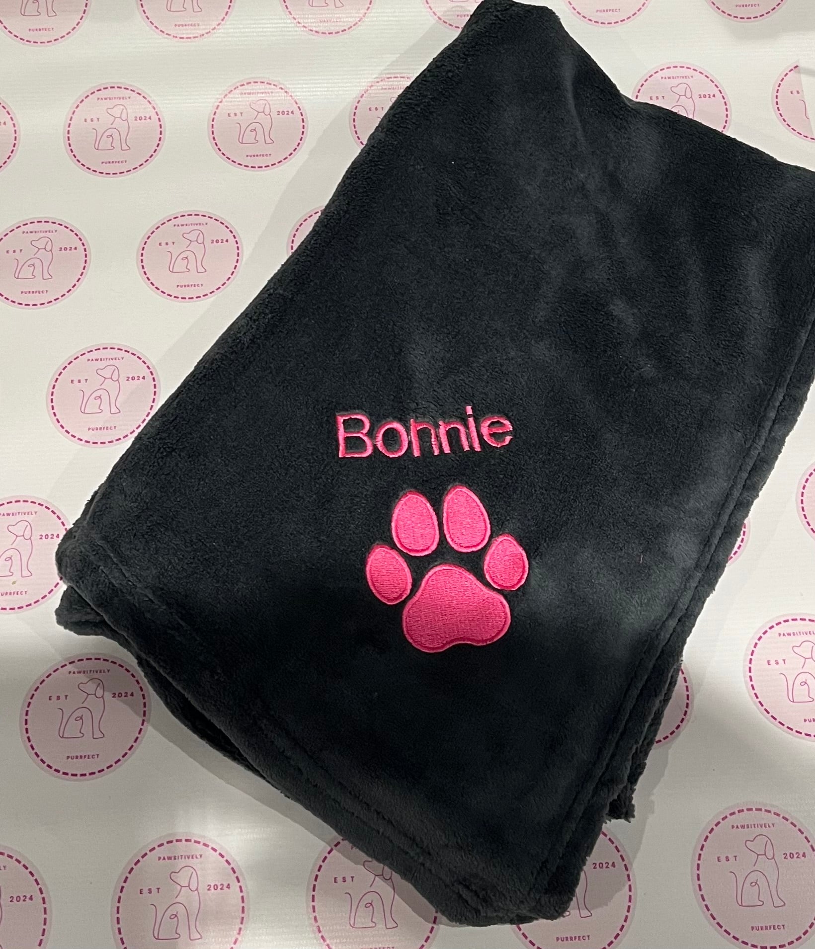 Personalised Pet Blankets - Pawsitively Purrfect