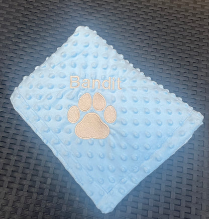 Personalised Pet Blankets - Waffle Style - Pawsitively Purrfect