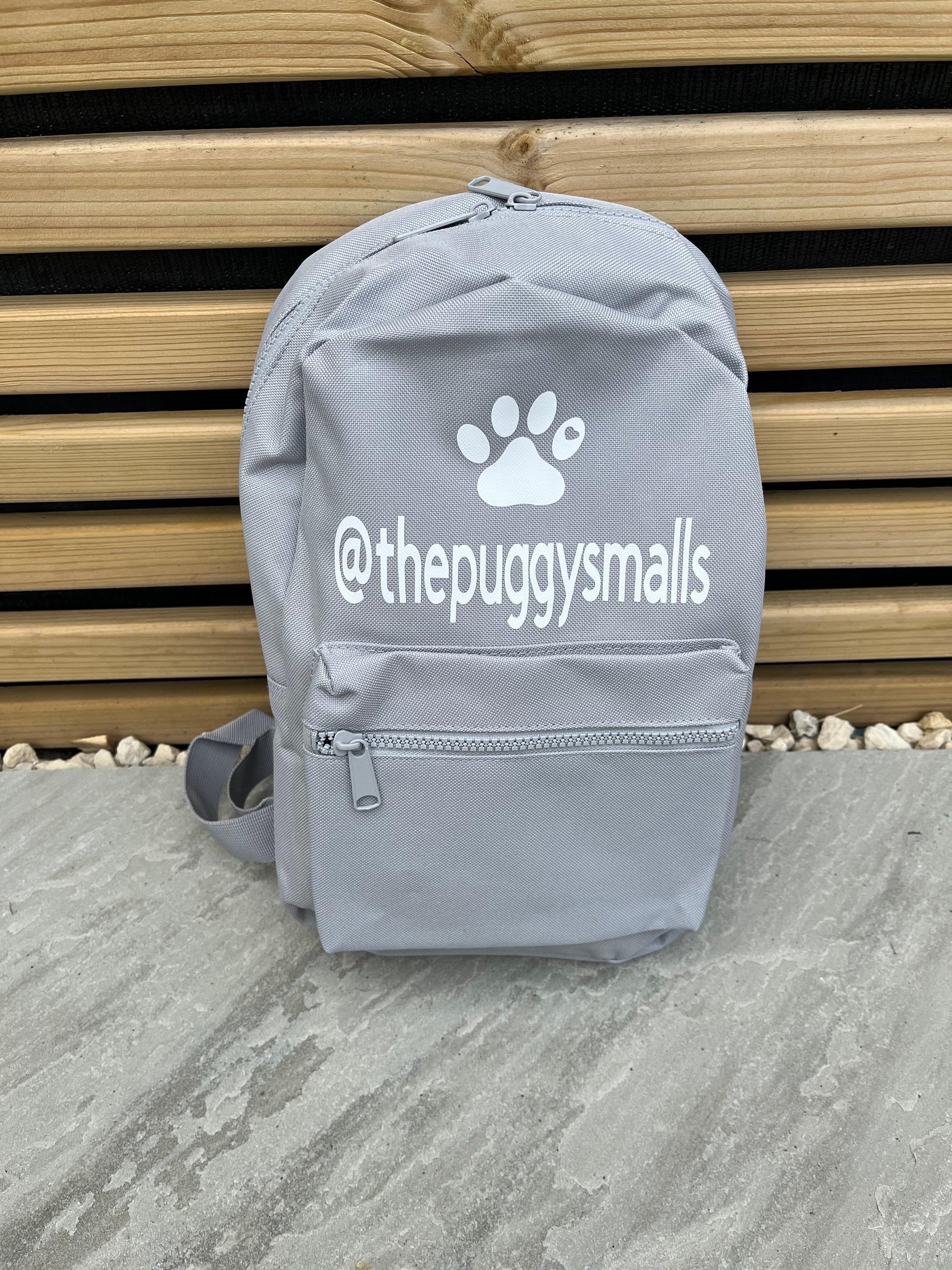 Personalised Mini Backpacks - Pawsitively Purrfect