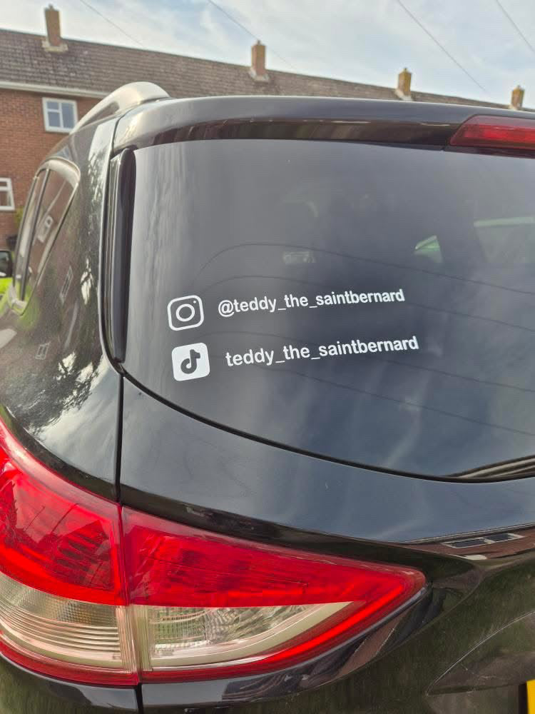 Personalised Car Window Vinyl | Great For Businesses