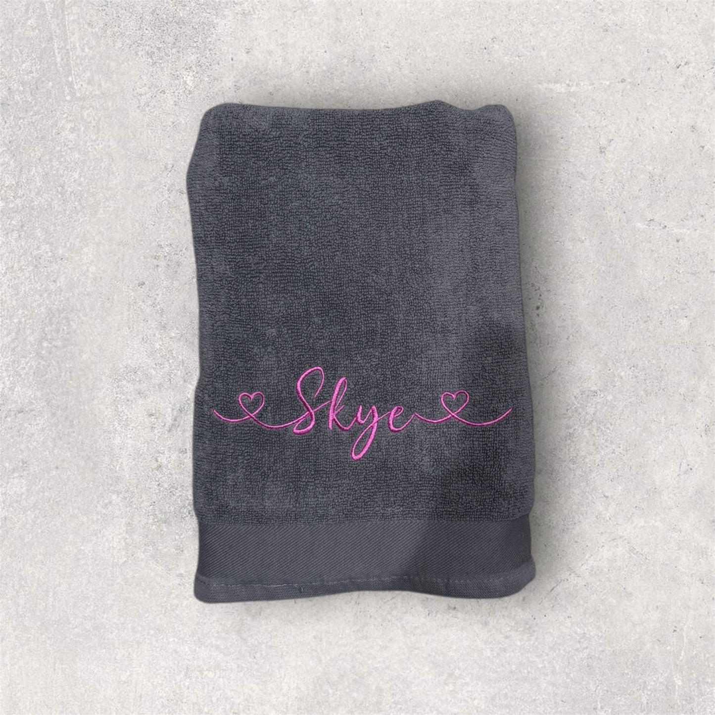 Embroidered Personalised Pet Towel - 2 Sizes Available