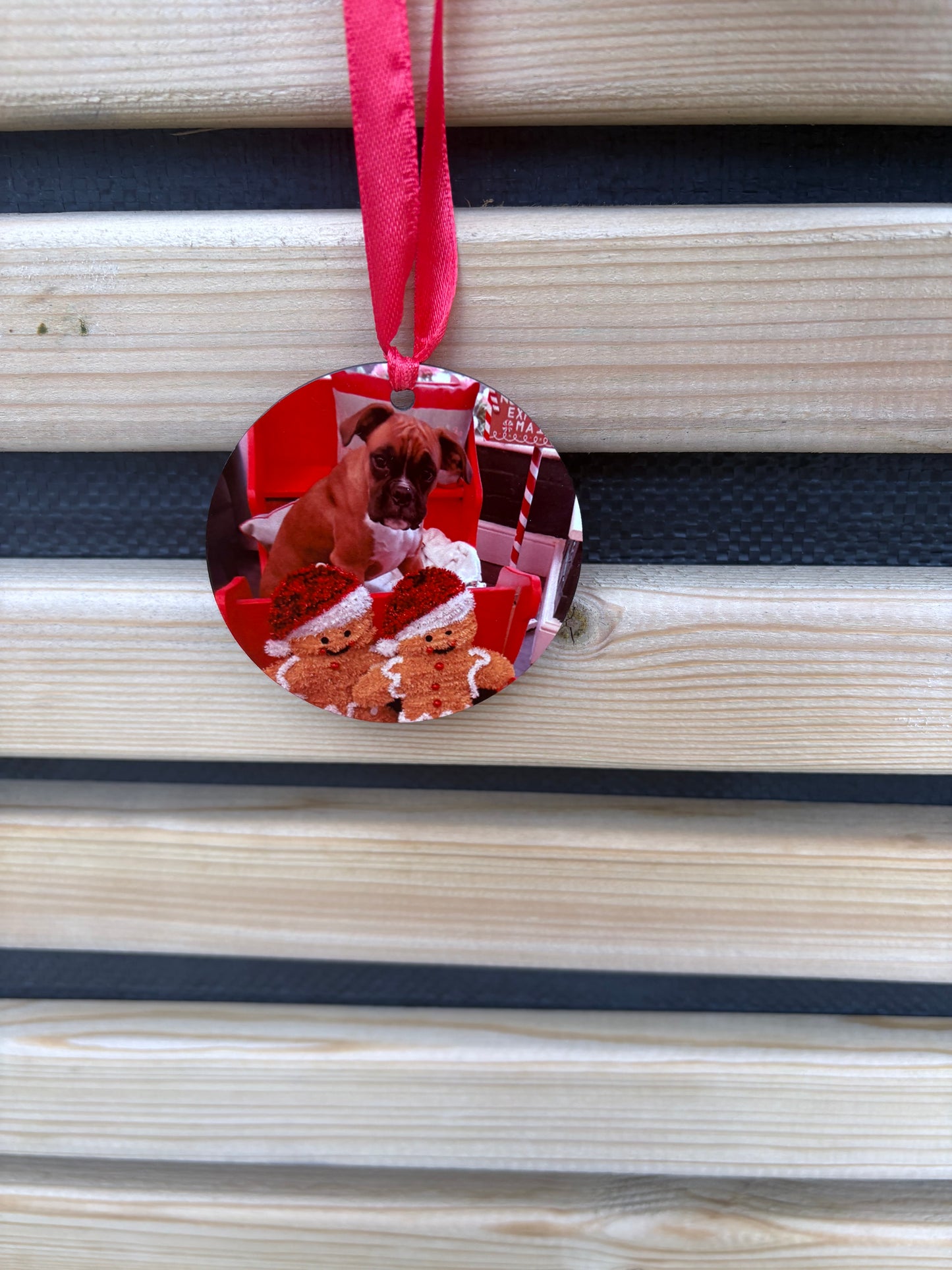 Personalised Christmas Pet Bauble Ornament