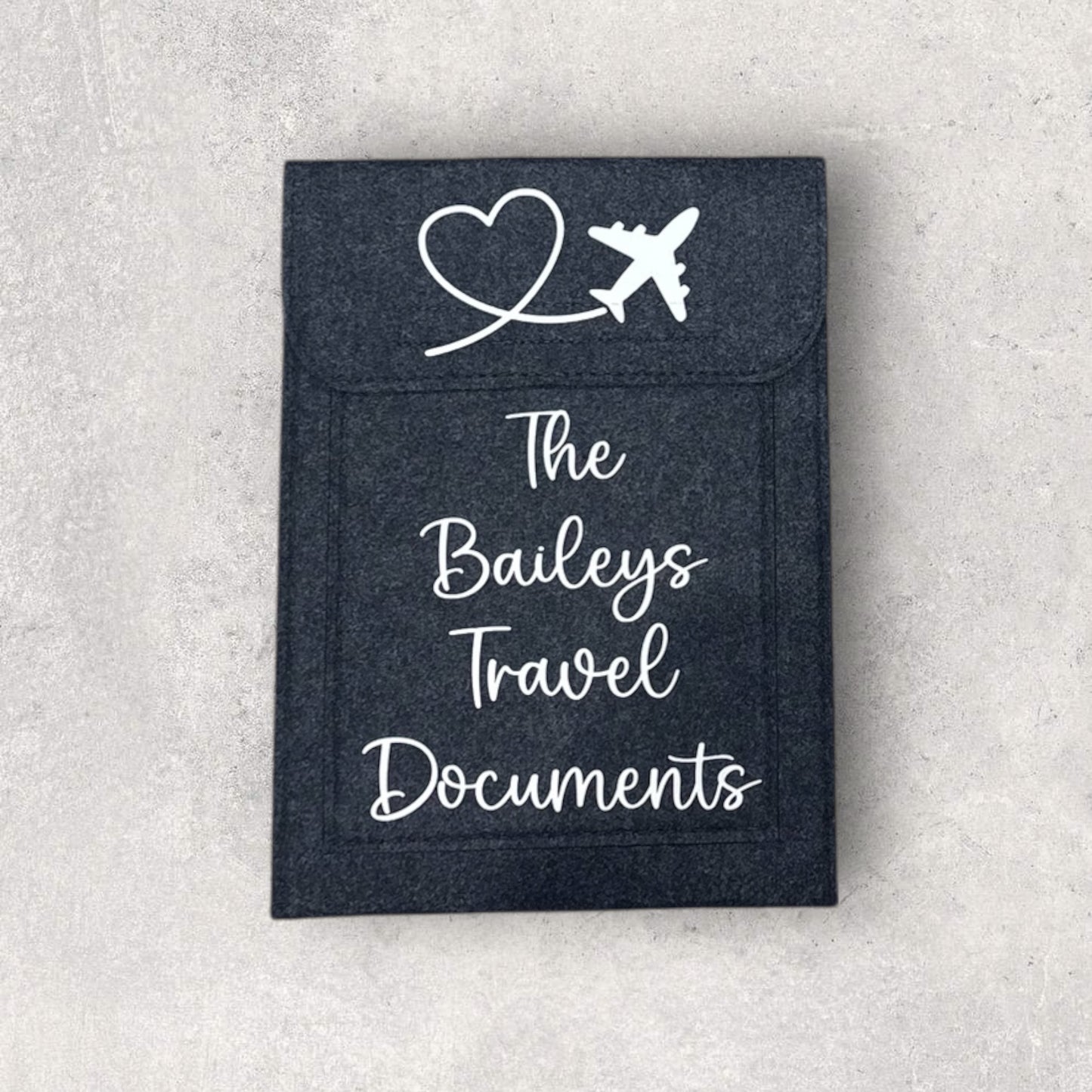 Personalised Travel Document Wallet