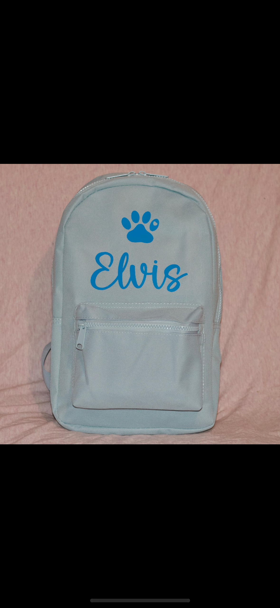 Personalised Pet Mini Backpacks