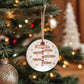Personalised Christmas Family Tree Bauble Ornament
