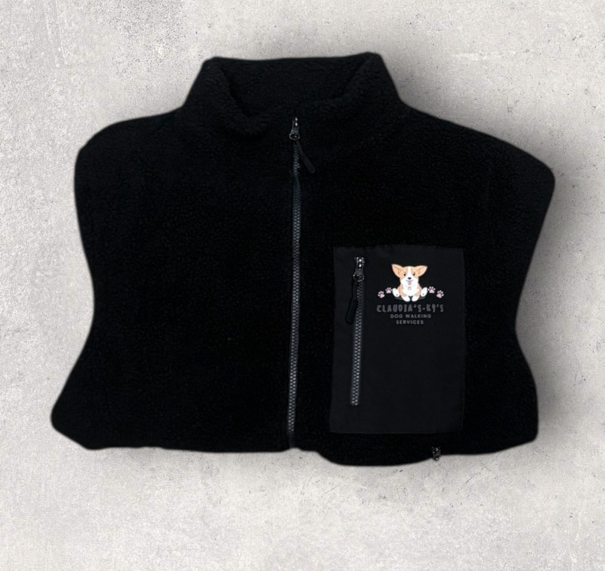 Unisex Workwear Borg Fleece Zipped Jacket