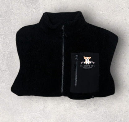 Unisex Workwear Borg Fleece Zipped Jacket