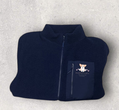 Unisex Workwear Borg Fleece Zipped Jacket