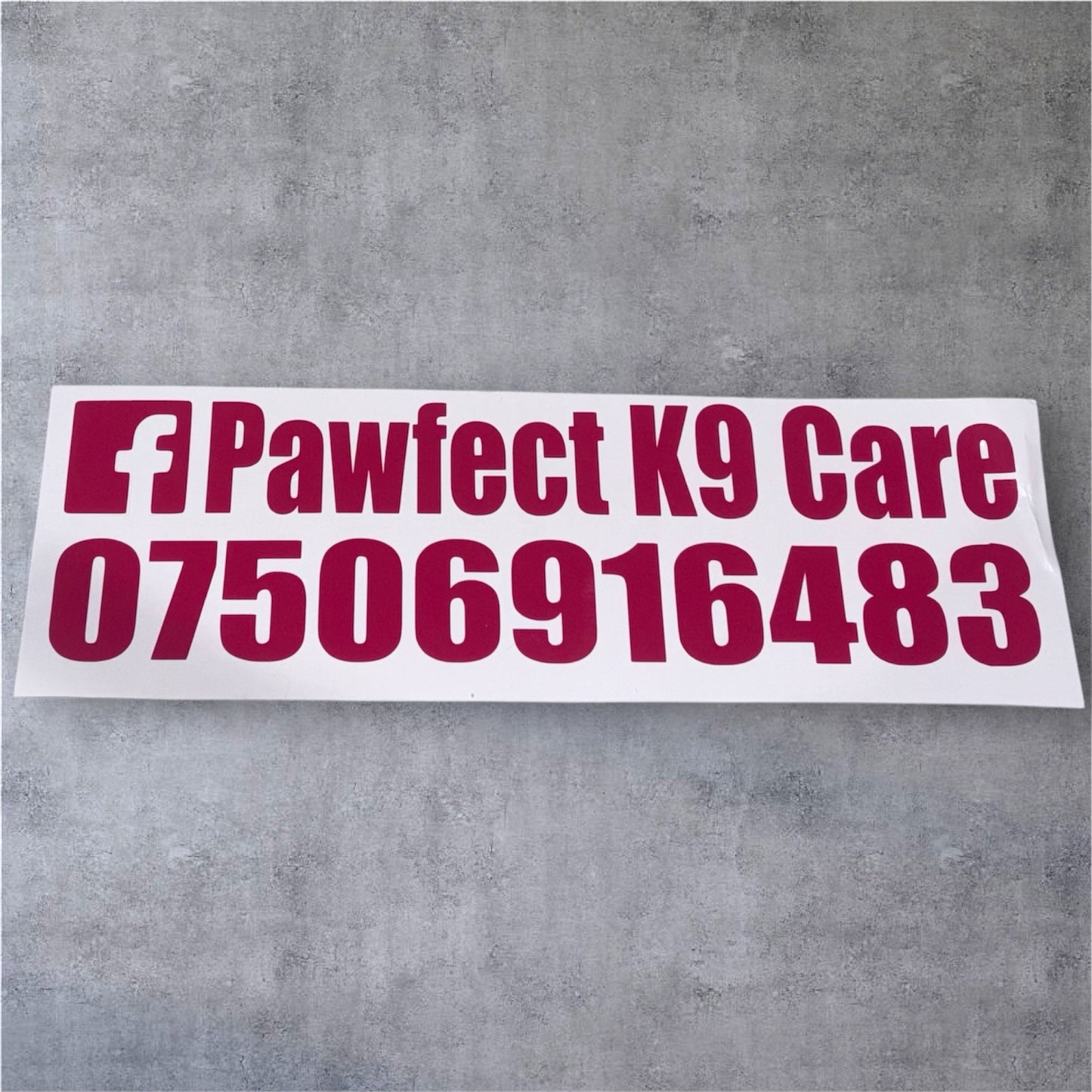 Personalised Car Window Vinyl | Great For Businesses
