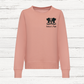 Personalised Peeking Dog Womens Sweatshirt