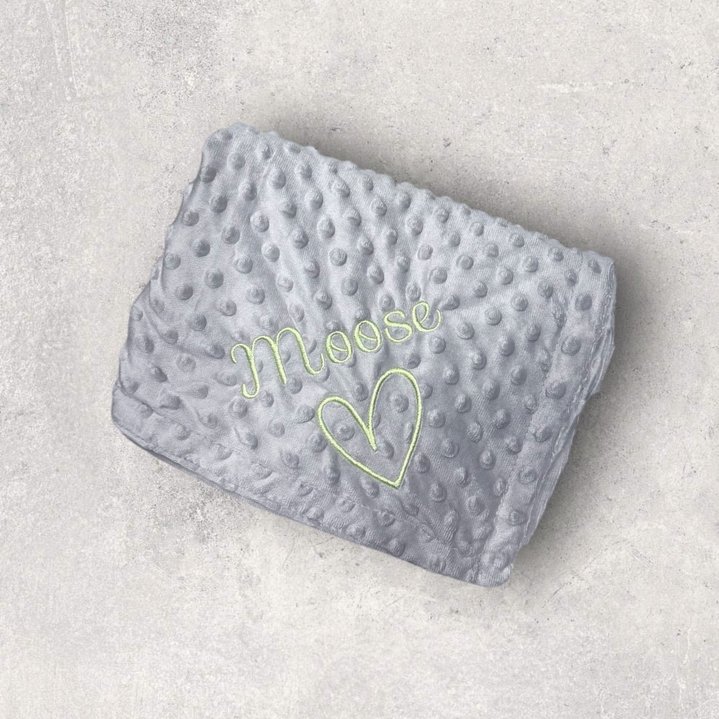 Embroidered Personalised Pet Blankets