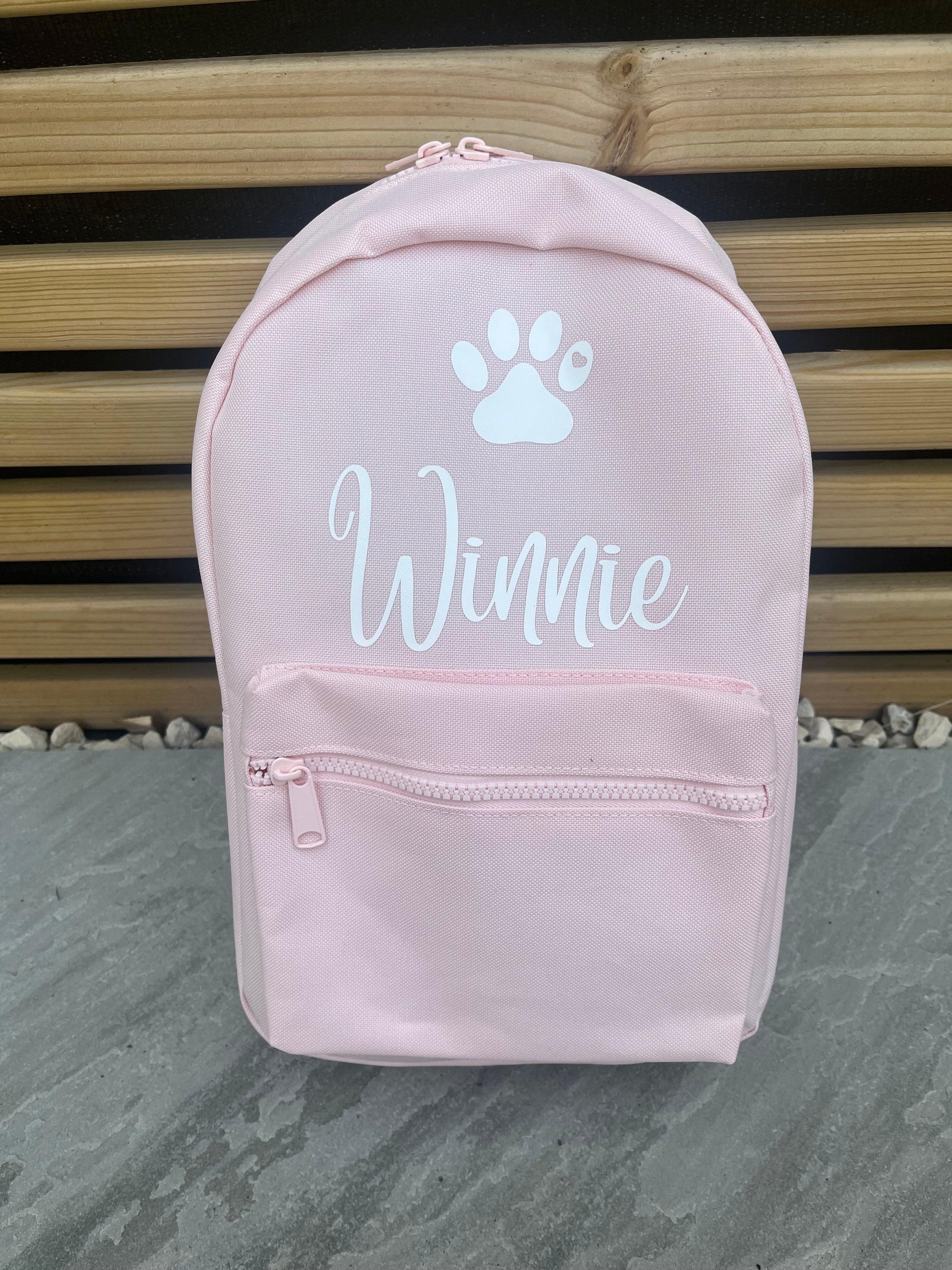 Personalised Mini Backpacks - Pawsitively Purrfect