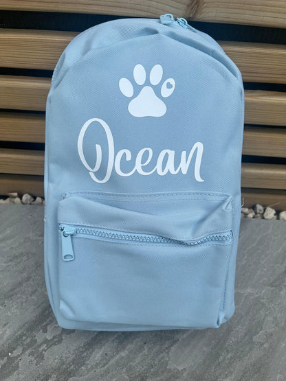 Personalised Mini Backpacks - Pawsitively Purrfect