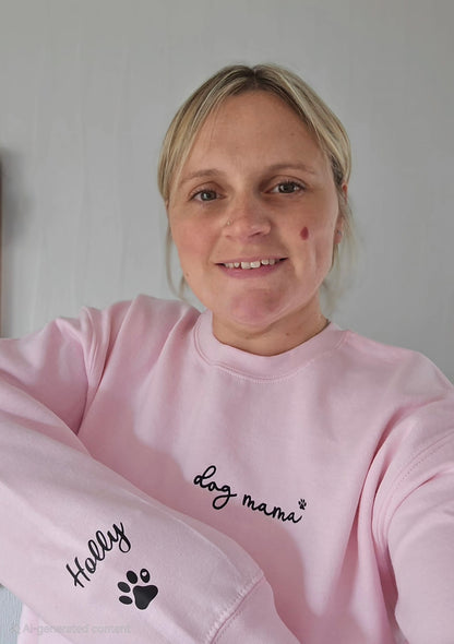 Womens Custom Personalised Pet Sweatshirt For Humans