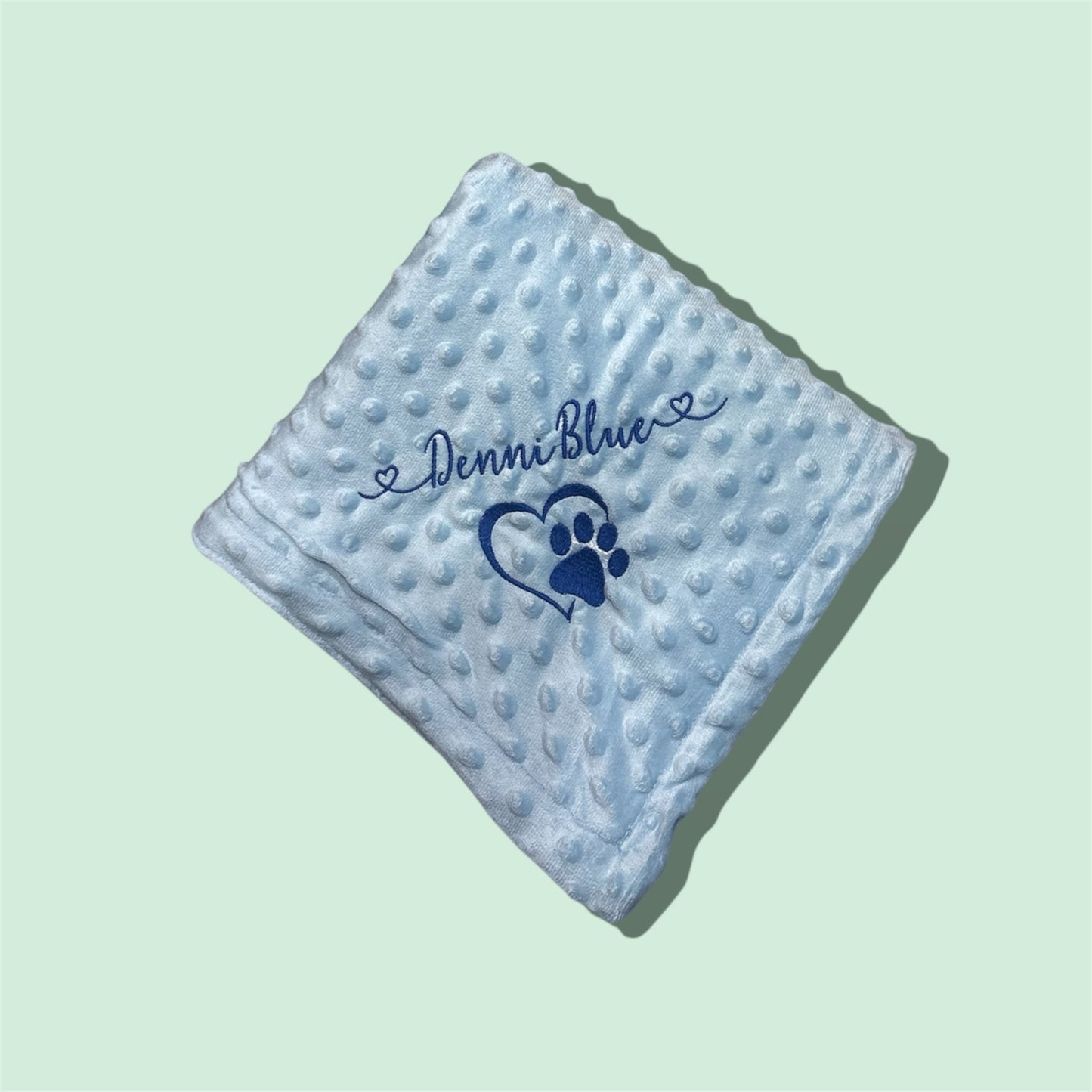 Embroidered Personalised Pet Blankets | Personalised Pet Gifts