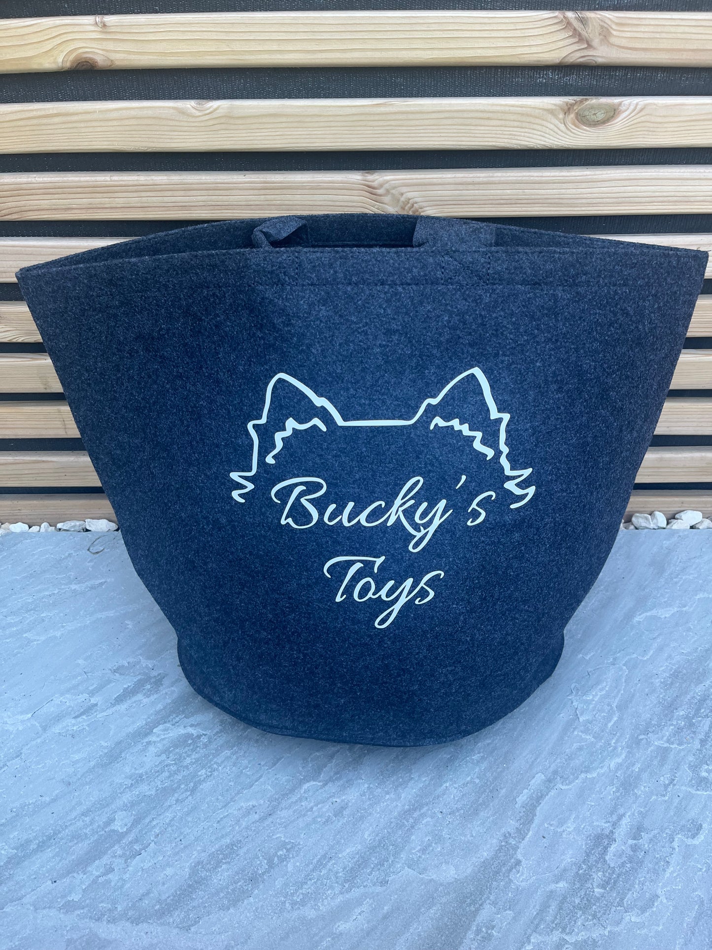 Personalised Toy Bag - Pawsitively Purrfect