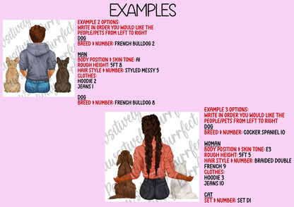 Custom Family Design | Personalised Pet Gifts For Humans