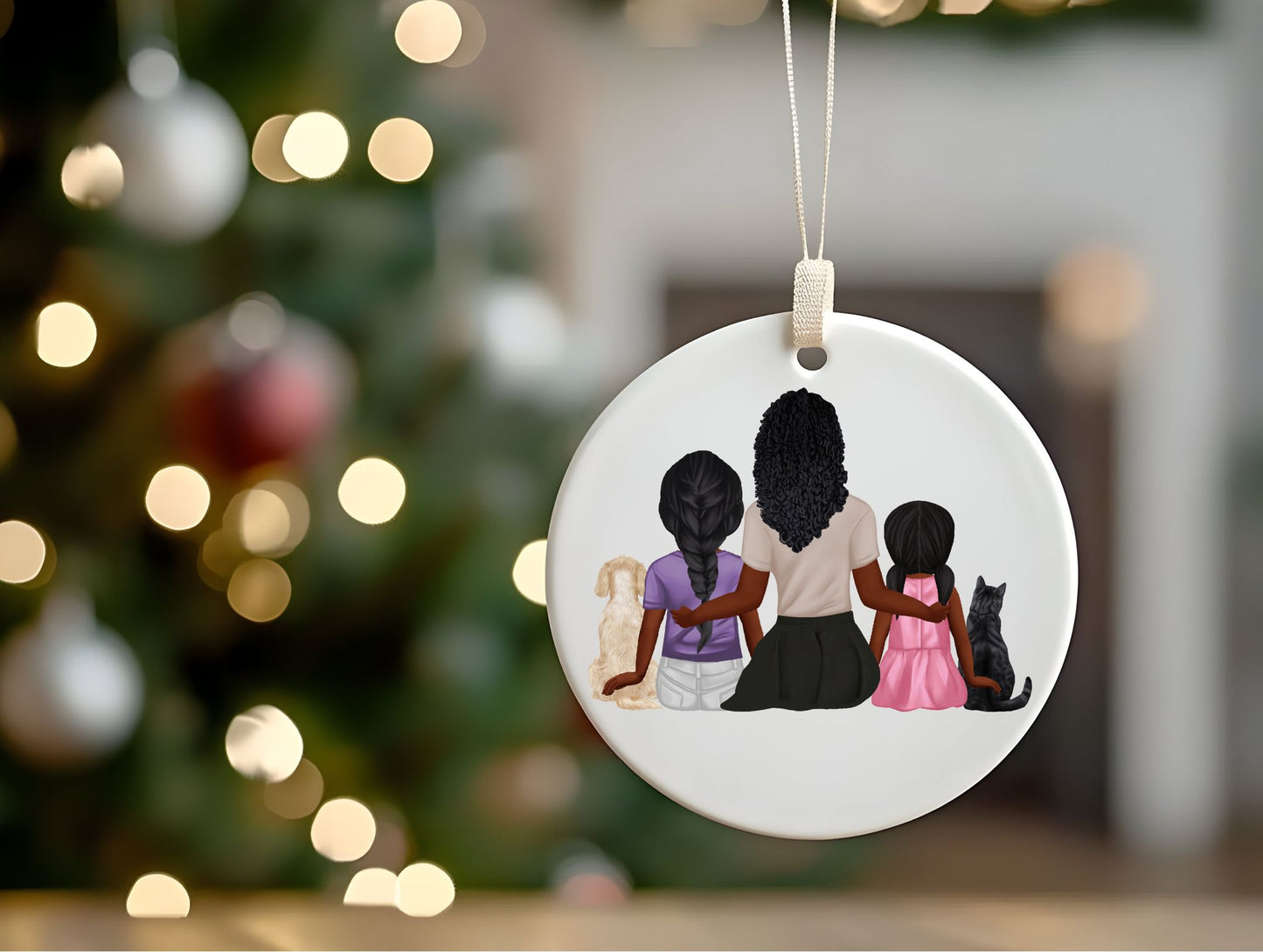 Personalised Christmas Pet Bauble Ornament