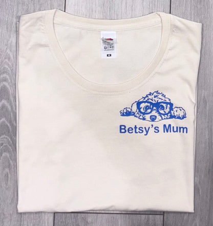 Womens Personalised Pet T Shirt For Humans