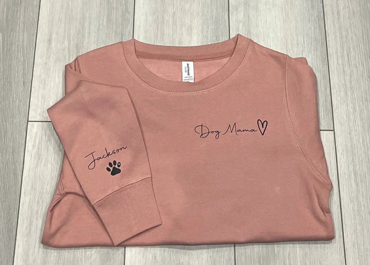 Womens Personalised Sweatshirt - Pawsitively Purrfect