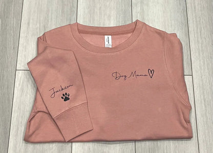 Womens Personalised Sweatshirt - Pawsitively Purrfect