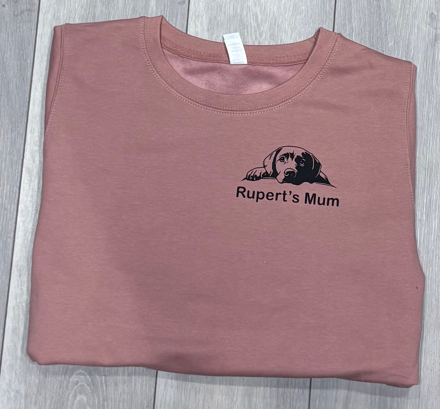 Womens Custom Personalised Pet Sweatshirt For Humans