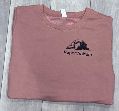 Womens Custom Personalised Pet Sweatshirt For Humans