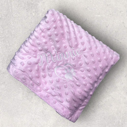 Embroidered Personalised Pet Blankets | Personalised Pet Gifts