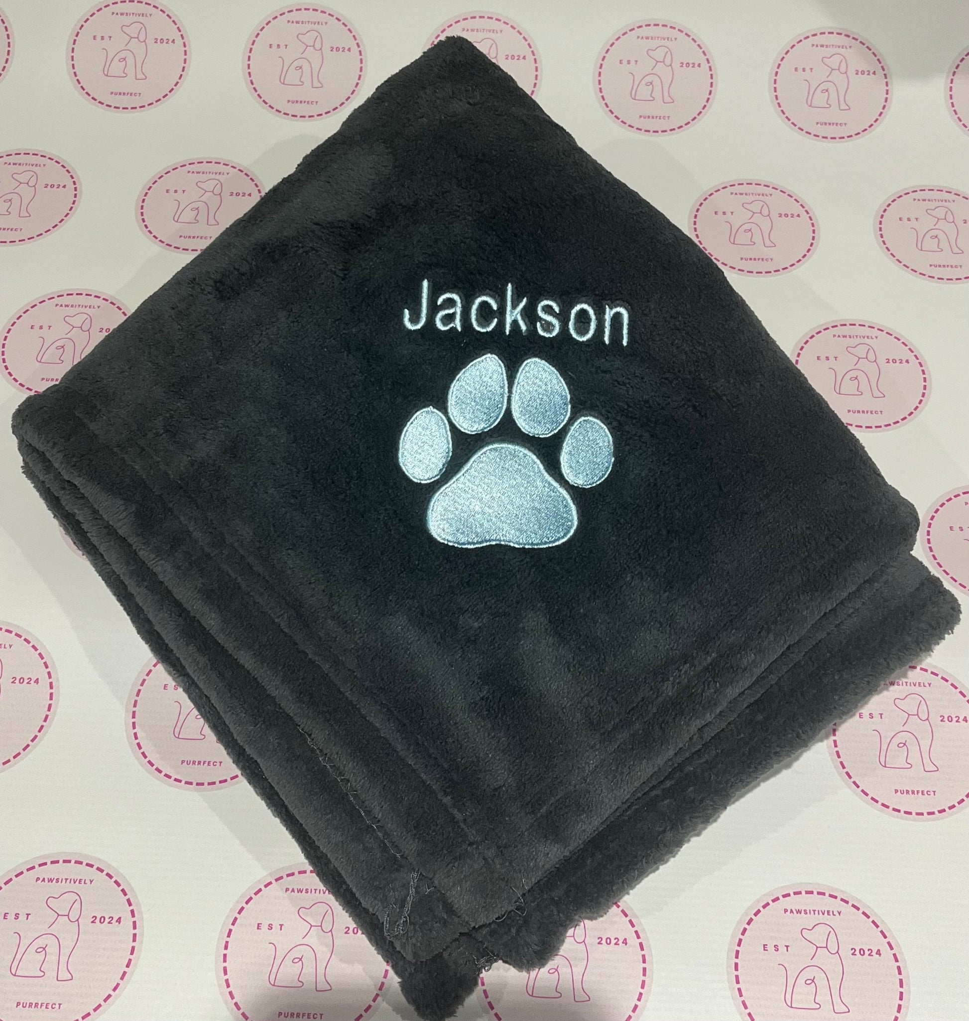 Personalised Pet Blankets - Pawsitively Purrfect