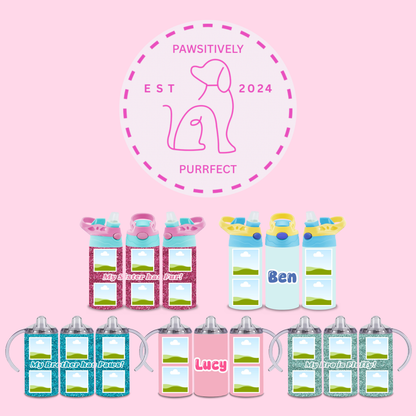 Personalised Pet Photo Thermal Stainless Steel Tumbler 12oz | Pet Gifts For Kids |