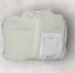 Light gray fleece jacket with a brand logo on a light gray background