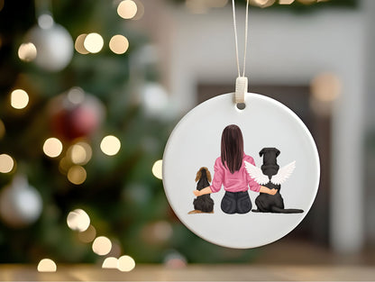 Personalised Christmas Pet Bauble Ornament