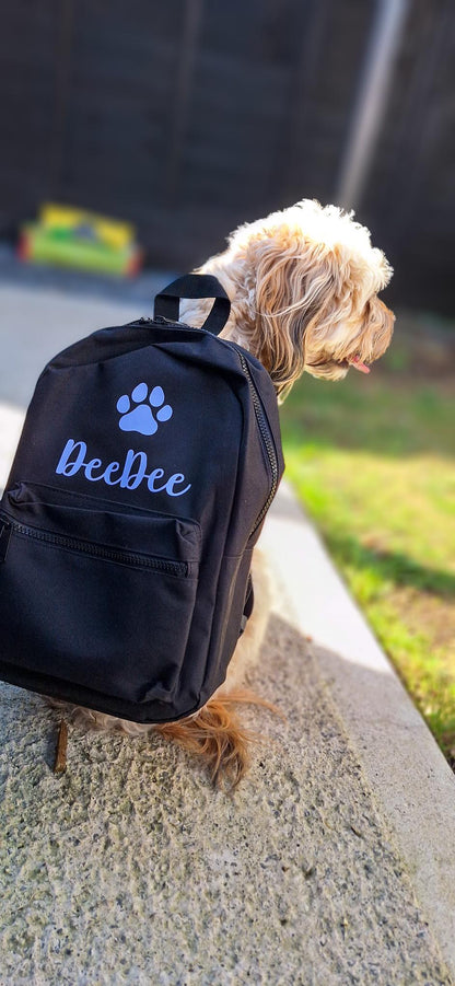 Personalised Pet Mini Backpacks