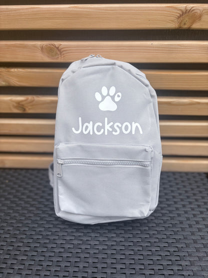 Personalised Pet Mini Backpacks