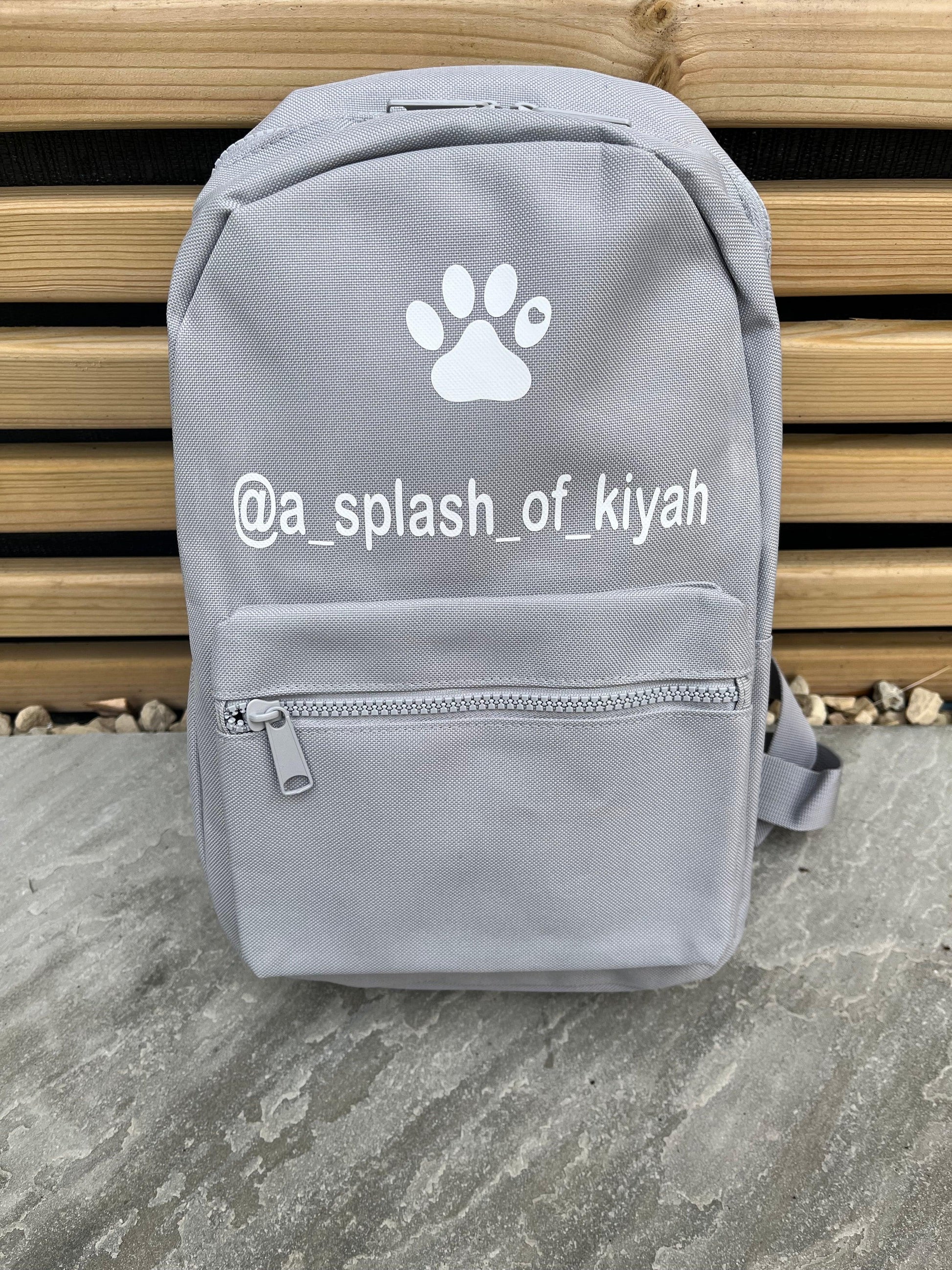 Personalised Mini Backpacks - Pawsitively Purrfect