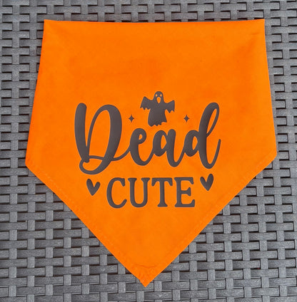 Halloween Pet Bandana | One Size | Choose Design