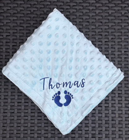 Embroidered Personalised Baby Blanket | Personalised Gifts