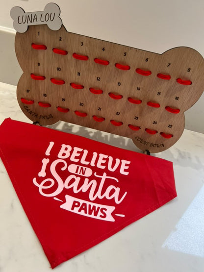 Christmas Personalised Dog Advent Calendar