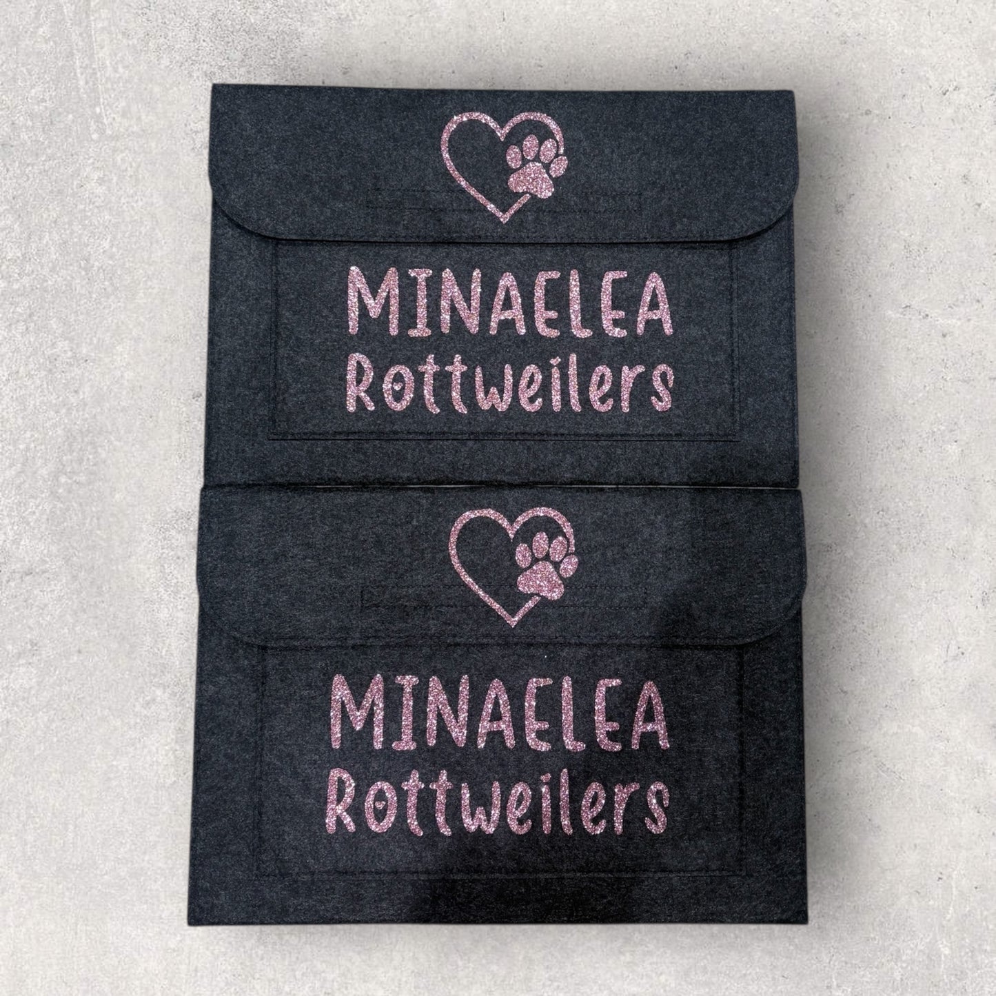 Personalised Pet Themed Document Wallet