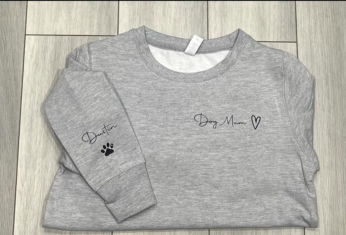 Womens Personalised Sweatshirt - Pawsitively Purrfect