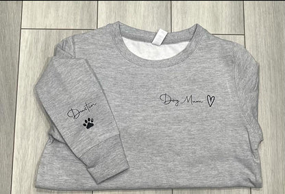 Womens Personalised Sweatshirt - Pawsitively Purrfect